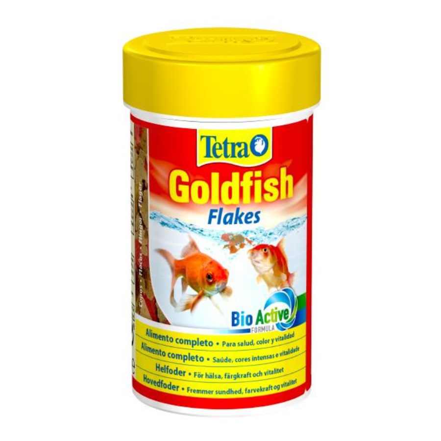 Tetra goldfish flakes, , large image number null